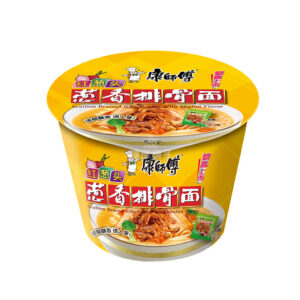 康师傅葱烧排骨面 (桶装) (114G)