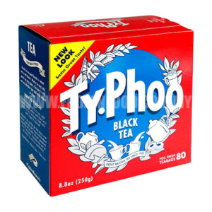 TYPHOO (80'S) ROUND TEA BAG BRITISH BLEND (250G)