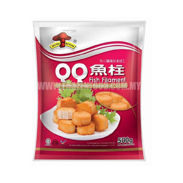 MUSHROOM QQ FISH FILAMENT (500G) - Frozen Food Best Priced Quality ...