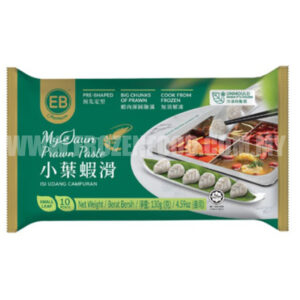EB MYDAUN PRAWN PASTE (10) (130GM) 小叶虾滑