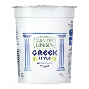 FARMERS UNION GREEK STYLE ALL NATURAL YOGURT (200G)