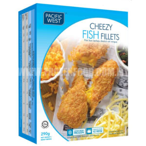 PACIFIC WEST CHEEZY FISH FILLET (290G)
