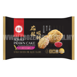EB SQUID PRAWN CAKE(4) (200GM) 花枝虾排