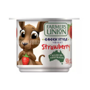 FARMERS UNION KIDS STRAWBERRY GREEK STYLE YOGURT (90G)