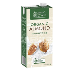 "AUSTRALIA'S OWN" ALMOND MILK UNSWEETENED (1LT)