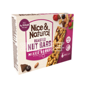 NICE & NATURAL ROASTED NUT BAR MIX BERRY (192G)