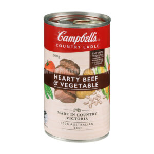 CAMPBELLS COUNTRY LADLE - H/STY BEEF & VEG (500G)