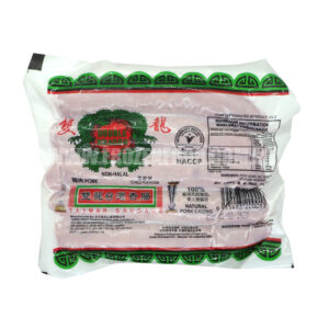 DOUBLE DRAGON TAIWAN SAUSAGE HOT & SPICY (5) (225G) 台湾肠 (辣味)
