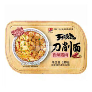 紫山 到饭点刀削面 - 香辣猪肉 (530G)