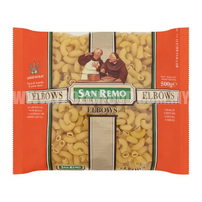 san remo no35 elbows (500g)