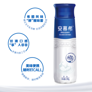 伊利 安慕希 高端畅饮型希腊风味酸奶原味 (230G)