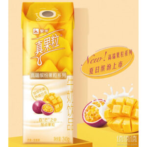 蒙牛 真果粒高端缤纷【芒果+百香果】(240G)