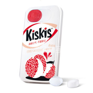 KISKIS 无糖薄荷糖 (荔枝味) (21G)