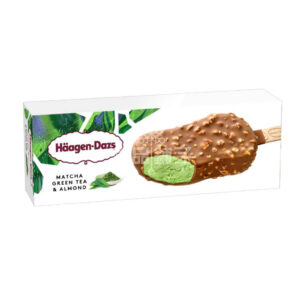 HAAGEN-DAZS MATCHA GREEN TEA & ALMOND STICK BARS (80ML)