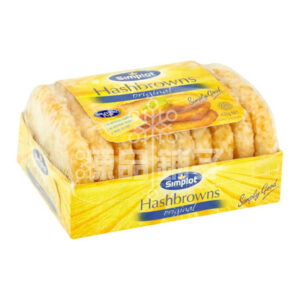SIMPLOT ORIGINAL CHUNCHY & GOLDEN HASH BROWN (637G