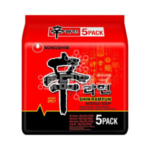 NONG SHIM NS SHIN RAMYUN (5 PACK) (120G)