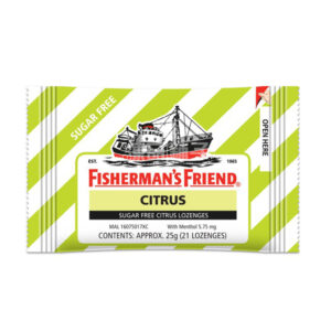 FISHERMAN'S FRIEND LOZENGE (SUGARFREE CITRUS) (25G)