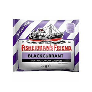 FISHERMAN'S FRIEND LOZENGE (SUGARFREE BLACKCURRANT) (25G)