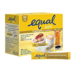 EQUAL GOLD STICKS (50S) *CRUNCHY GRANULAR SWEETENER*