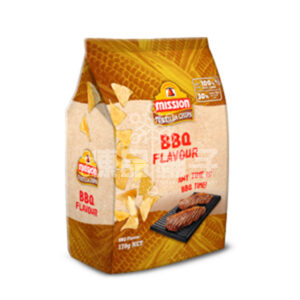 MISSION TORTILLA CHIPS BBQ FLAVOUR (170G)