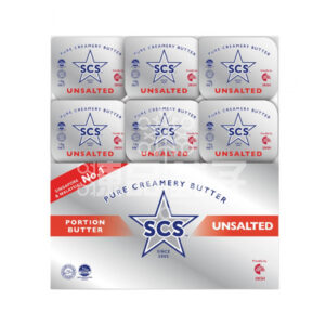 SCS PORTION UNSALTED BUTTER (23PCSx10G)