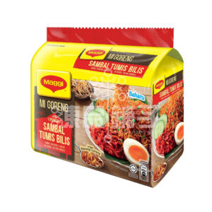 MAGGI MI GORENG SAMBAL TUMIS BILIS (5PKTx75G)