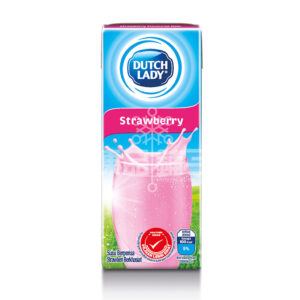 DUTCH LADY MILK UHT STRAWBERRY (200ML)