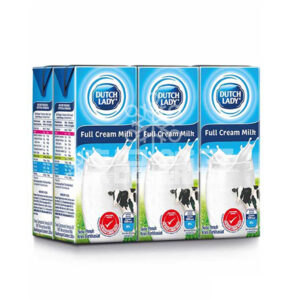 DUTCH LADY FULL CREAM MILK UHT (6x200ML)
