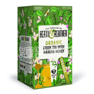 H&H ORGANIC GREEN TEA & MANUKA HONEY (40G)