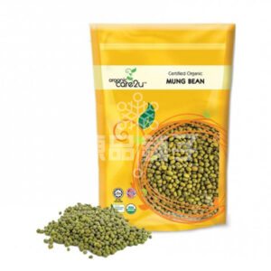 ORGANIC CARE2U ORGANIC MUNG BEAN 有机绿豆 (400G)