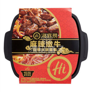 海底捞 (麻辣嫩牛) 自煮火锅套餐 国际版 (420G)