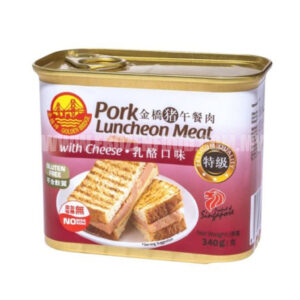 GOLDEN BRDIGE PORK LUNCHEON MEAT (CHEESE) (340G)