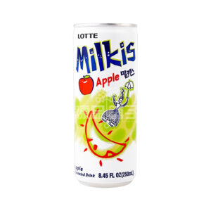 LOTTE MILKIS APPLE CARBONATED DRINK (250ML)