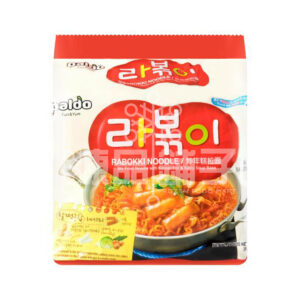 PALDO RABOKKI HOT & SPICY (4x145G) 炒年糕拉面