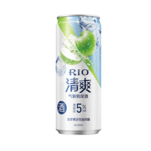 RIO 清爽气泡 青苹果伏特加风味 (330ML)
