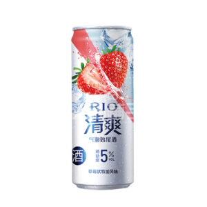 RIO 清爽气泡 草莓伏特加风味 (330ML)