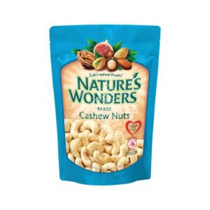 NATURE'S WONDERS BAKED (BAKED CASHEW NUTS) (150G)