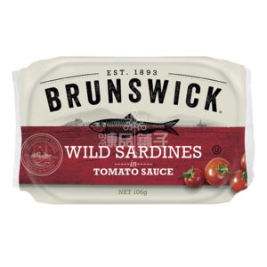 BRUNSWICK SARDINE IN TOMATO SAUCE (106G)