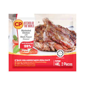 CP MARINATED CHICKEN WITH BLACK PEPPER FLAVOUR (440G)