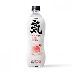 元气森林 白桃味苏打气泡水 (480ML)