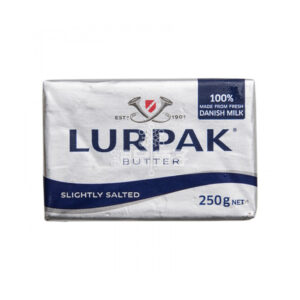 LURPAK SLIGHTLY SALTED BUTTER FOIL (250G)