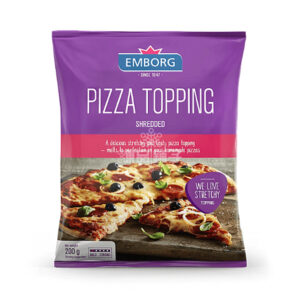 EMBORG PIZZA TOPPING (SHREDDED) (200G)