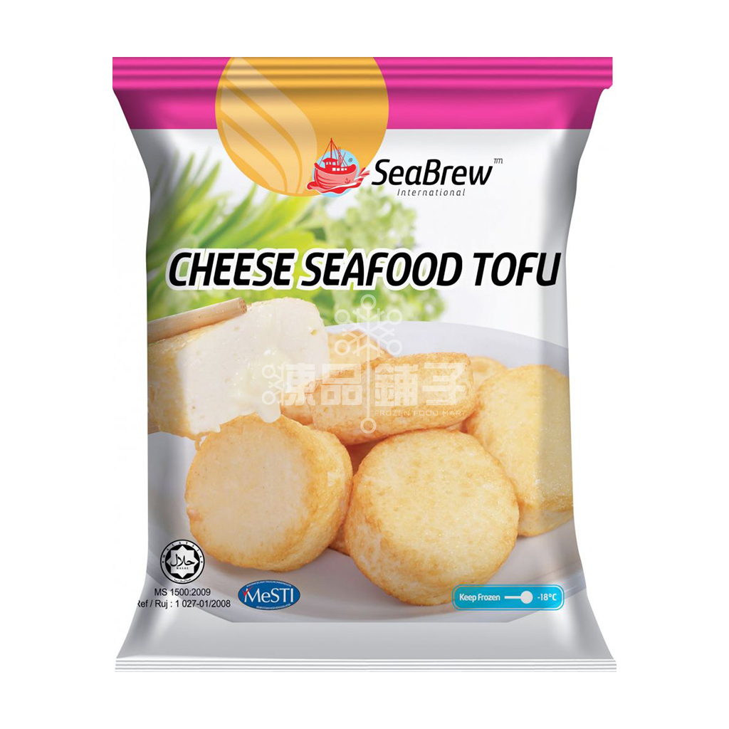 SEABREW CHEESE SEAFOOD TOFU (500G) 芝士海鲜豆腐 Frozen Food Best Priced