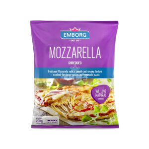 EMBORG MOZZARELLA SHREDDED (200G)