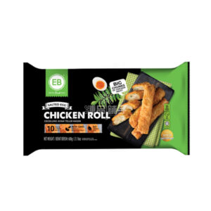 EB FOOD CHICKEN ROLL SALTED EGG (10) (600G)