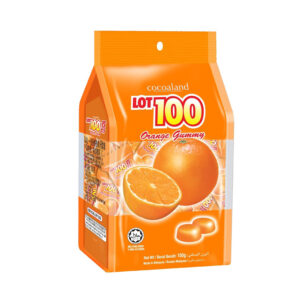 LOT 100 ORANGE GUMMY (150G)